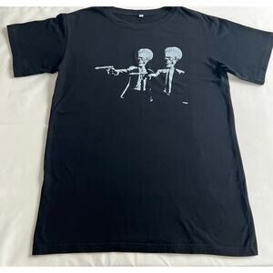 Mars Attacks! Short Sleeve Graphic T-Shirt Size Small Black 100% Cotton Unisex